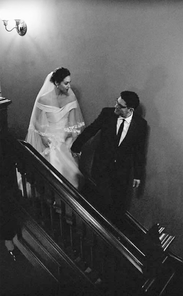 Emmy Rossum Marries Mr Robot Creator Sam Esmail E News